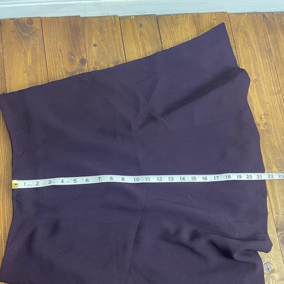 Kasper purple a-line skirt size 12 - Picture 6 of 6